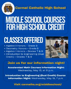 Middle School Courses